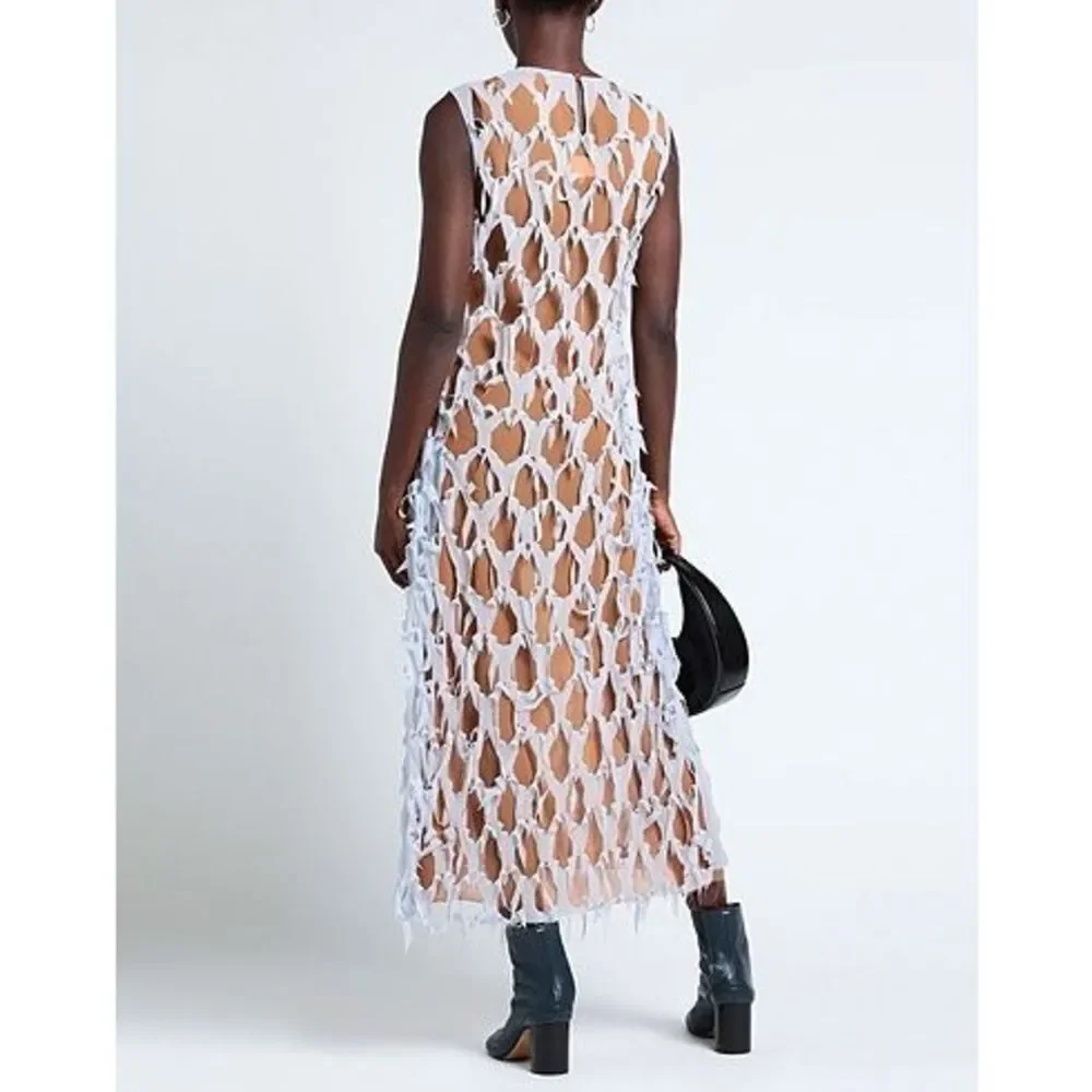 Maison Margiela Cut-Out Silk Dress Size IT 36 / US 0 $2160 - Picture 3 of 10